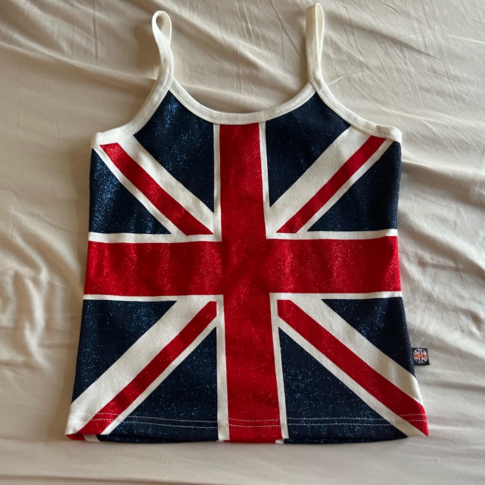 authentic GWCC UK flag womens cami